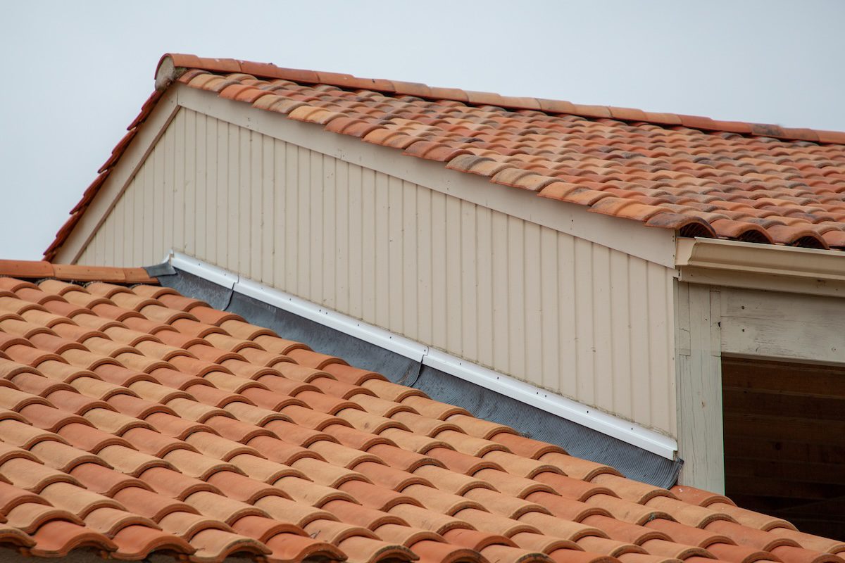Step and Cover Flashing roof house flashing strip with lead skirt flap for waterproofing