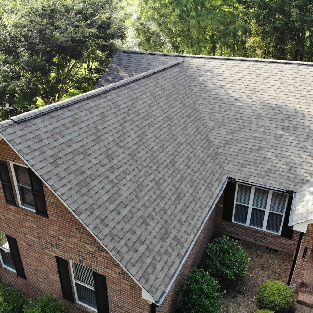 brick siding asphalt roofing nc