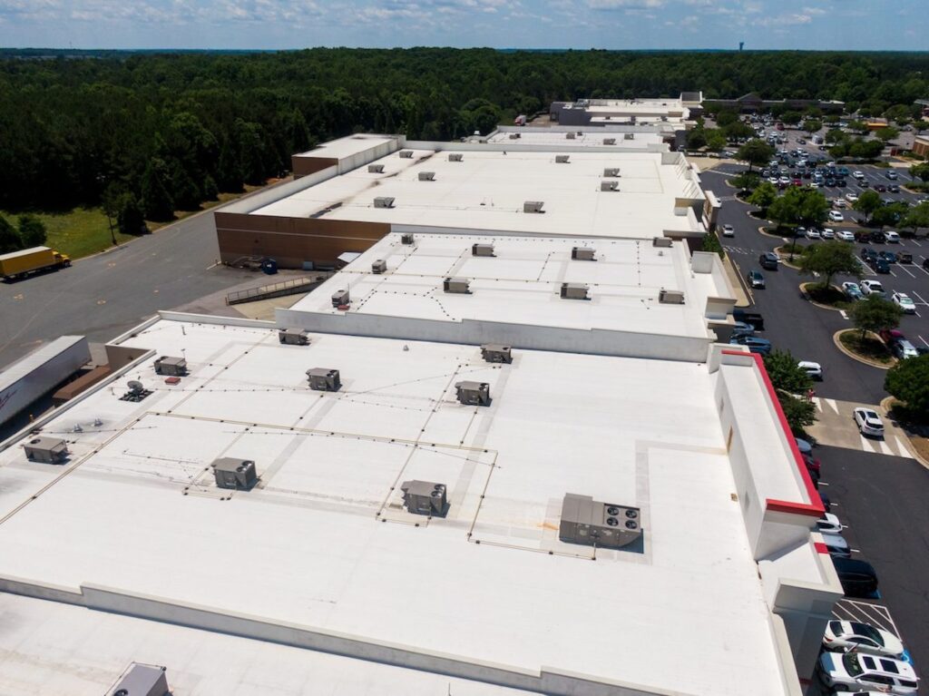 commercial buildings tpo roofs nc