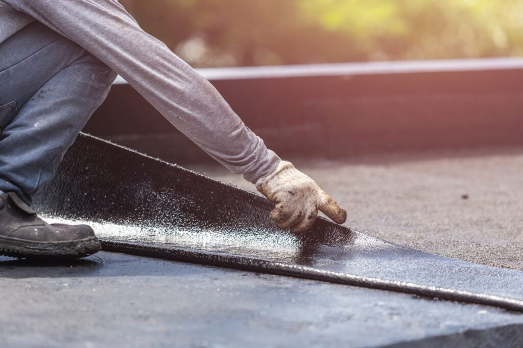 laying-on-a-flat-roof-scaled