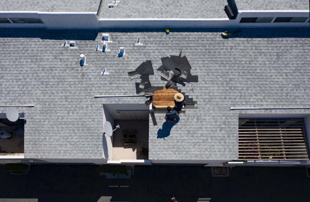 commercial roof inspection
