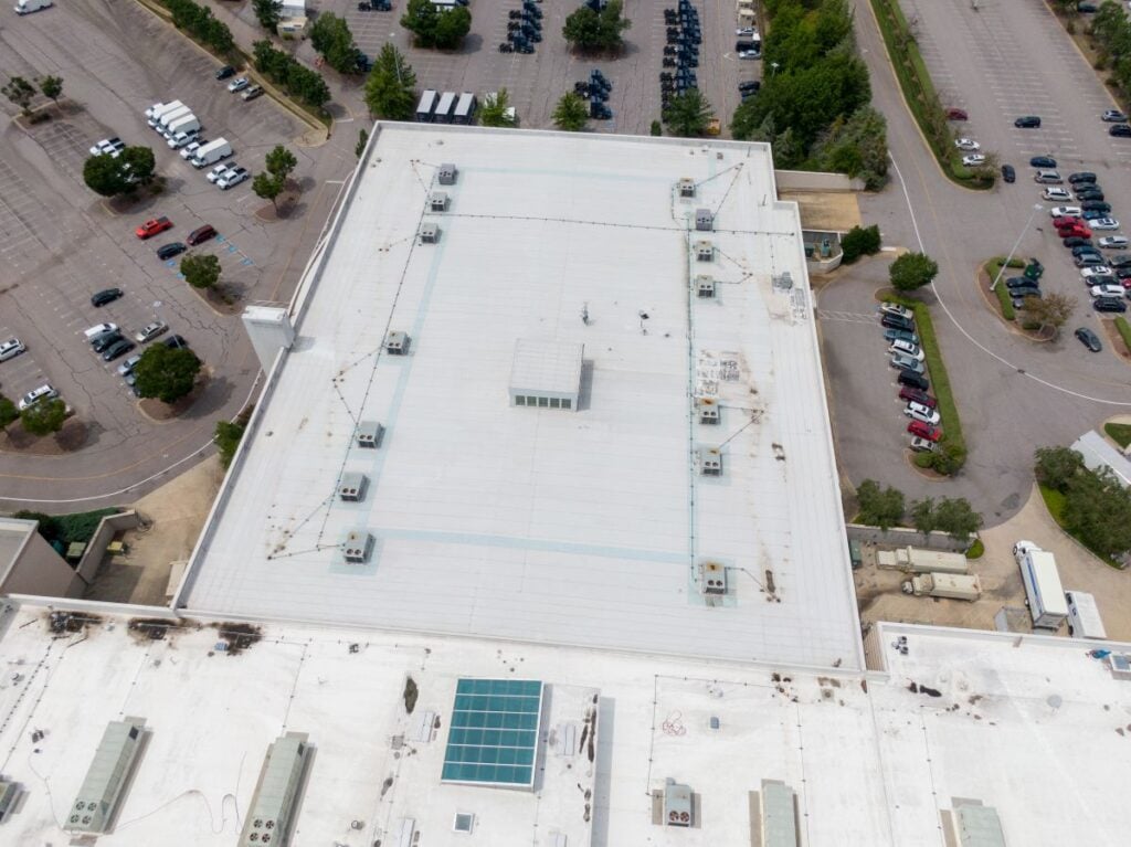 Commercial Roof Drone Inspection