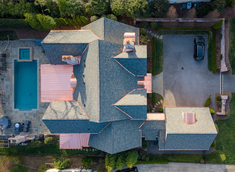 Completed premium residential roof replacement Greensboro NC