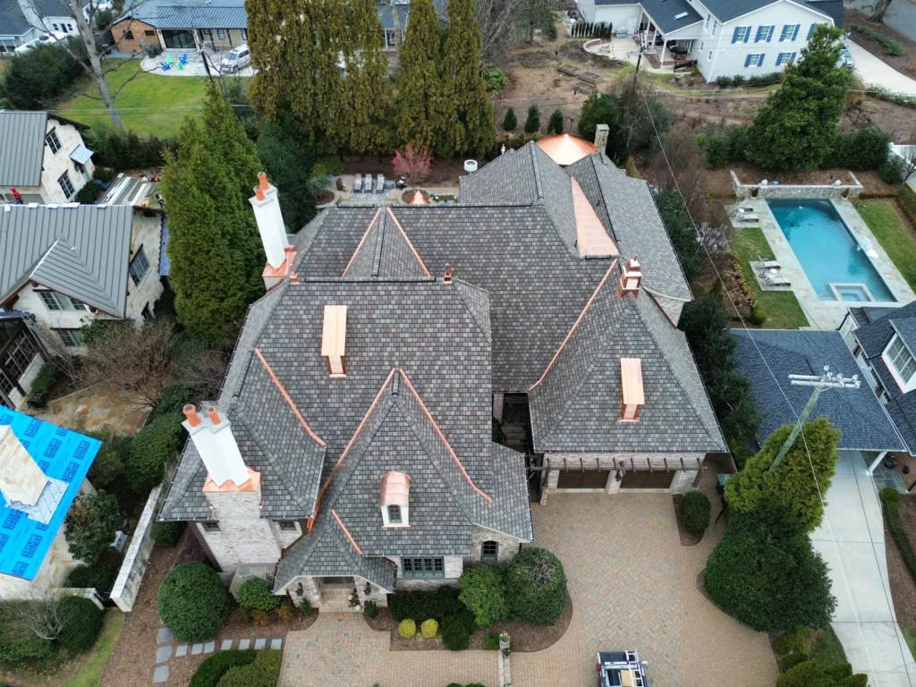 CertainTeed Highland Slate Roofing in Weatherwood 
