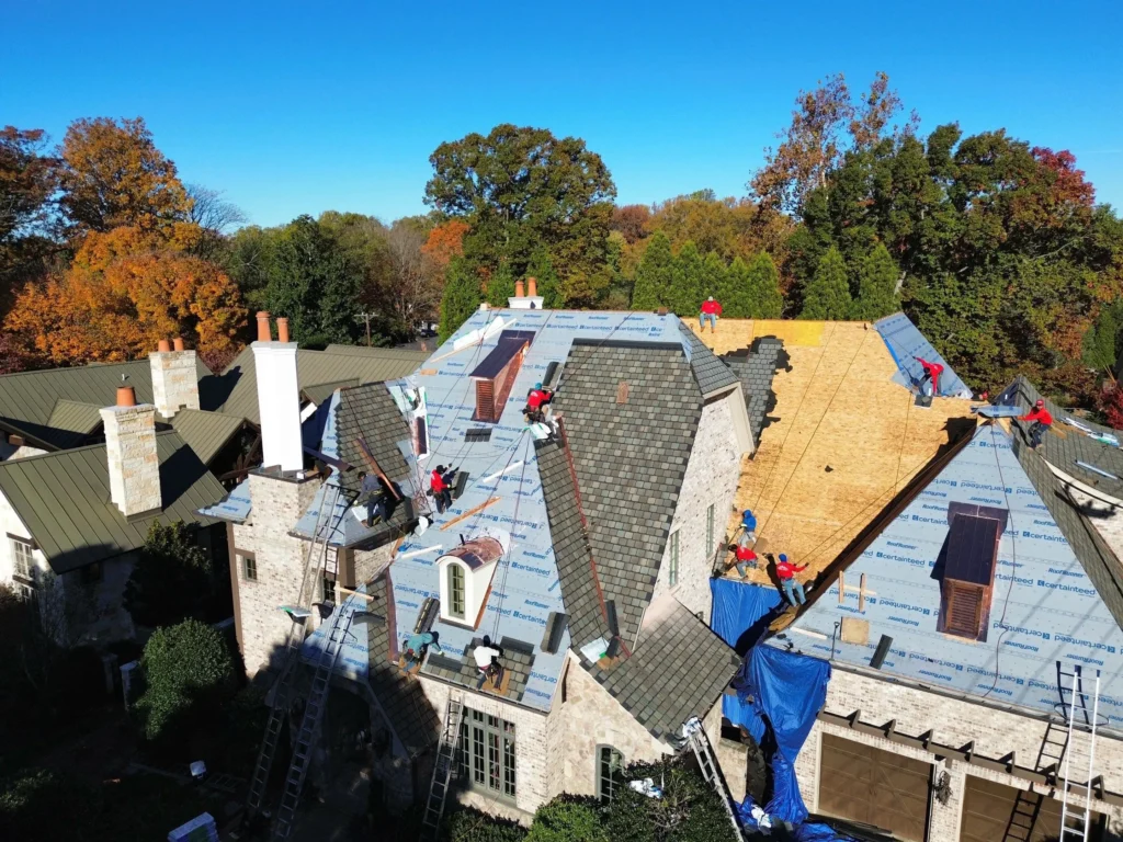 A Premium Residential Roofing Project in Greensboro 