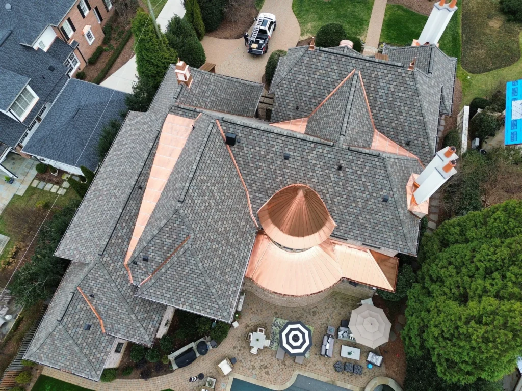 Custom Radial Copper Dormer 