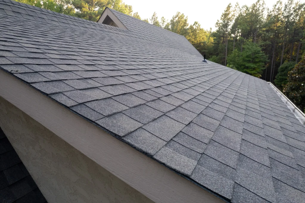 Architectural shingle roof replacement on Lake Norman home in Mooresville NC 