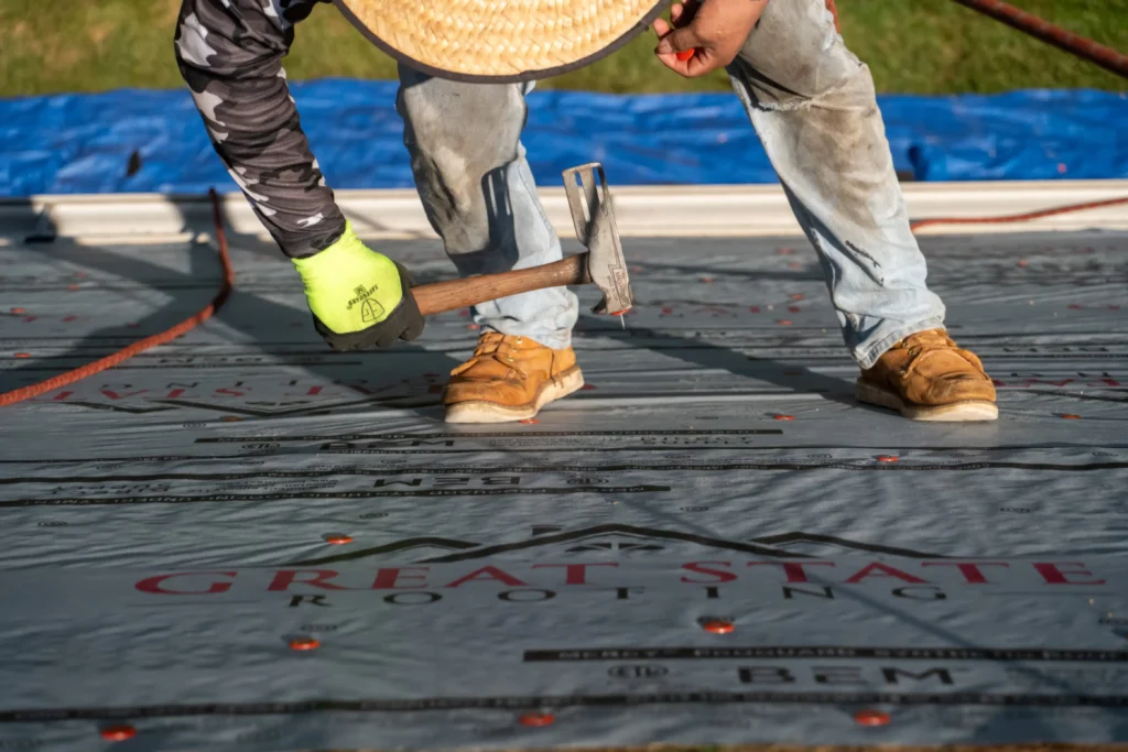 Removing the Old Roof and Preparing the Surface
